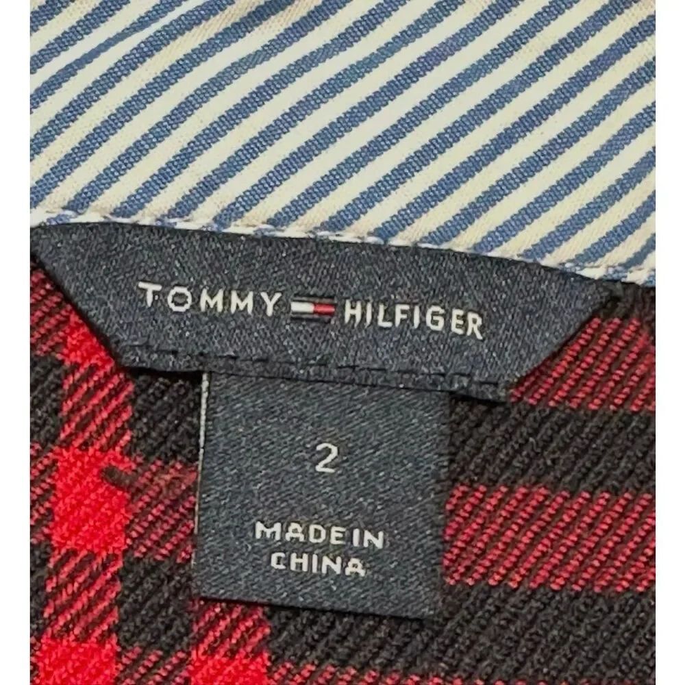 New! Tommy Hilfiger Plaid and Pleated School Girl Skirt Sz 2 - Picture 2 of 3